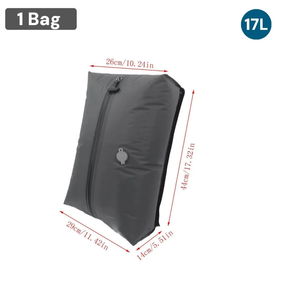 Compression Packing Cubes Vacuum Storage Bags,Travel Essentials Suitcases Clothes Organizer Packaging Bags Practical Accessories